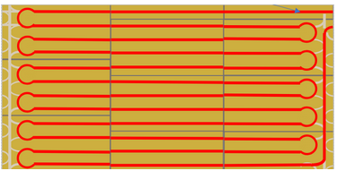 Bodenheizunggrafik