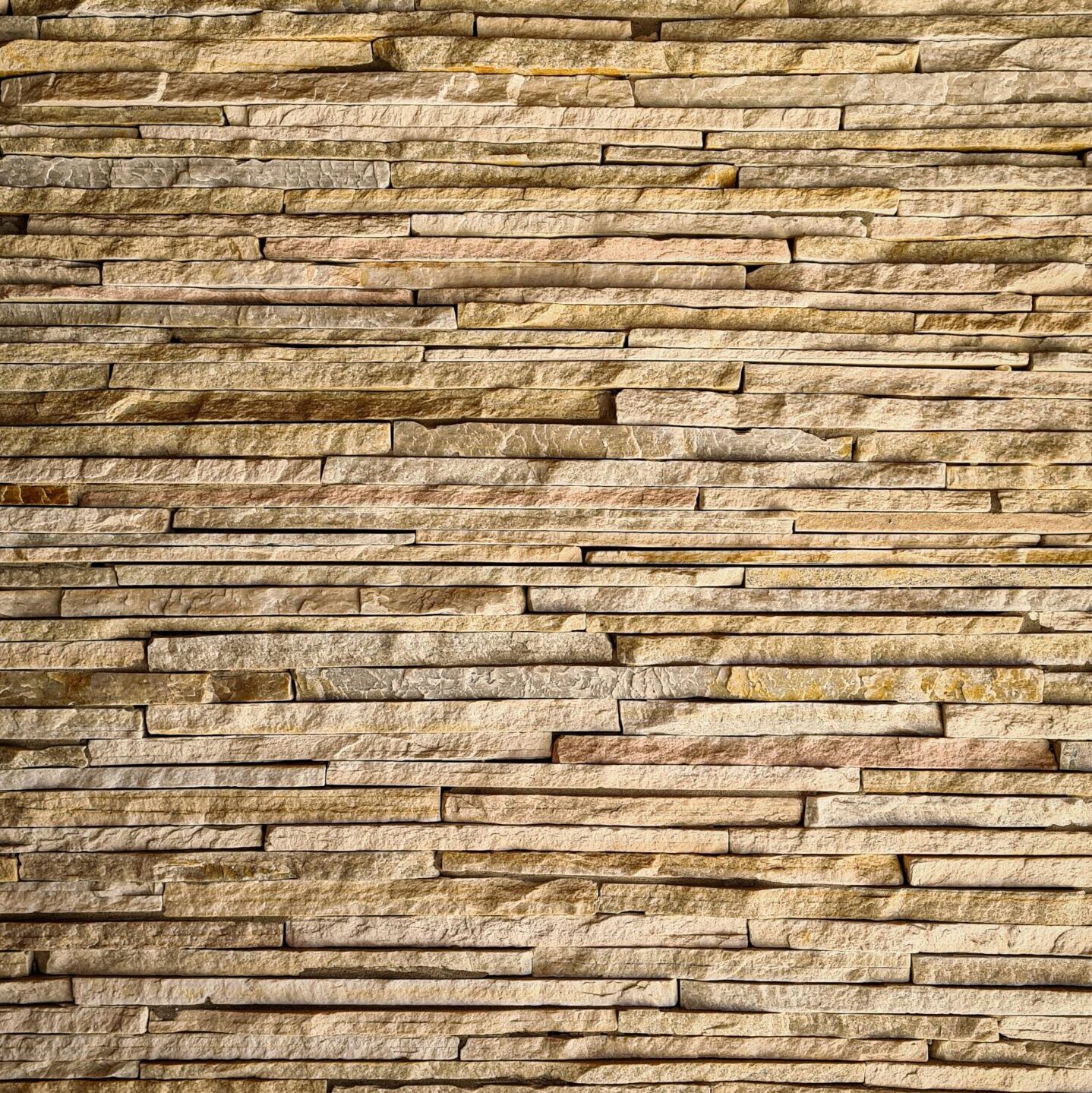 Eine Außenwand aus Naturmaterialien
